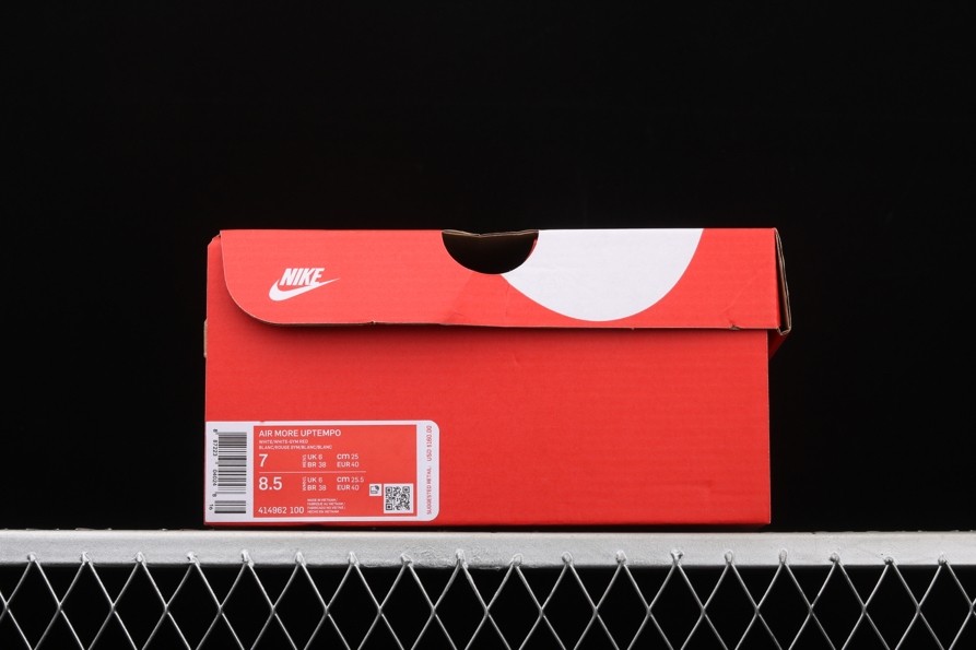 Nike Air More Uptempo “Gym Red” 414962-100