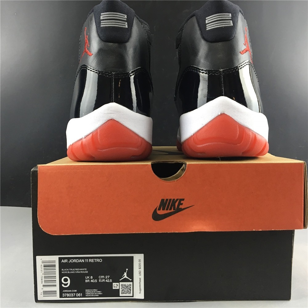 Air Jordan 11 Bred 2019 378037-061
