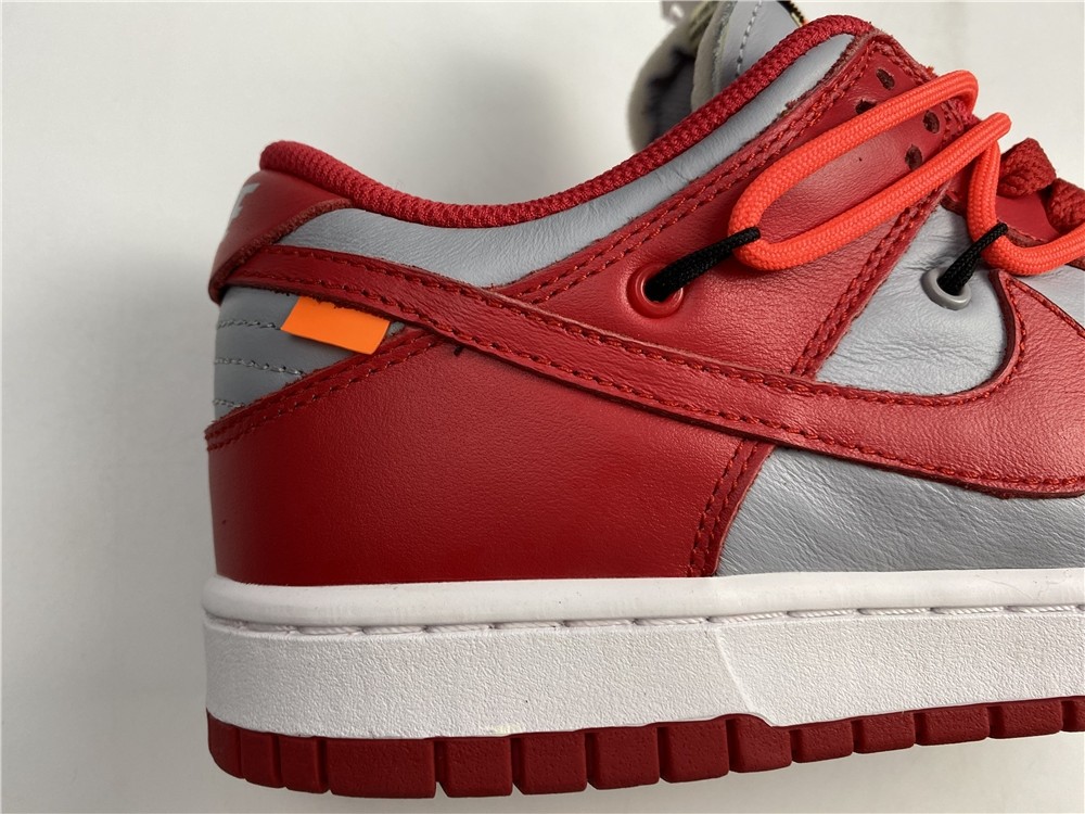 Nike Dunk Low Off-White University Red  CT0856-600
