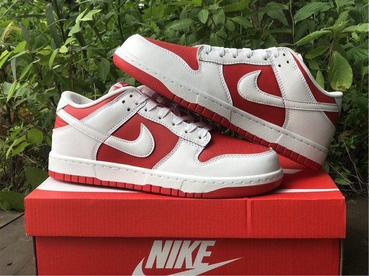 Nike Dunk Low White University Red DD1391-600