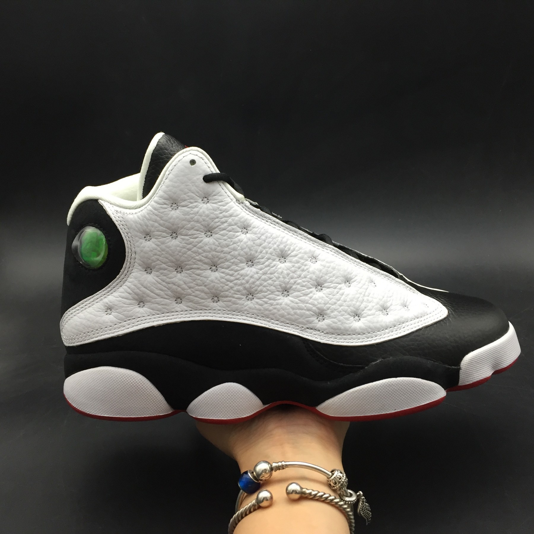 Air Jordan 13 Retro "HE GOT GAME" white/ black-true red  309259-104