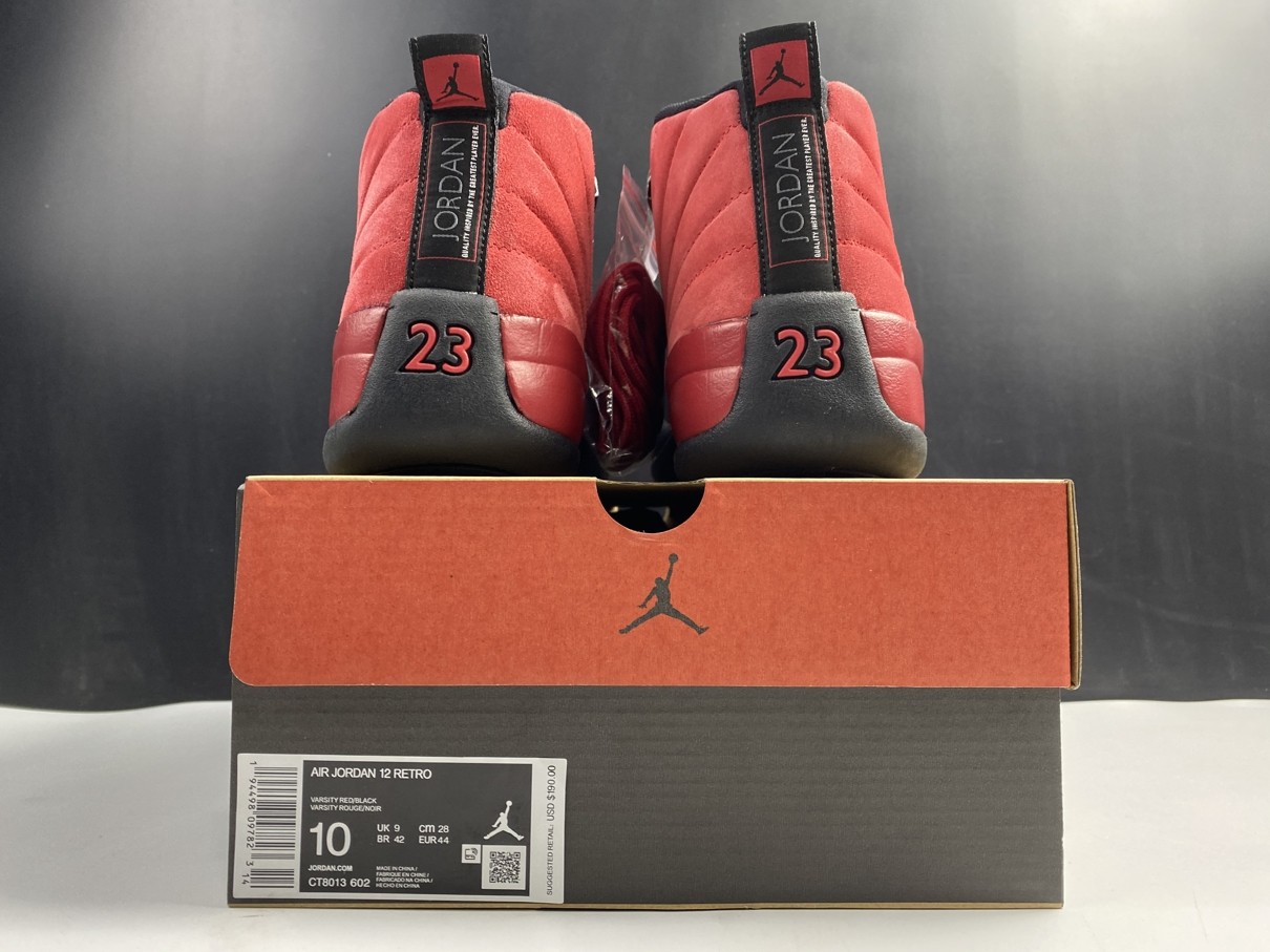 Air Jordan 12 “Reverse Flu Game" CT8013-602