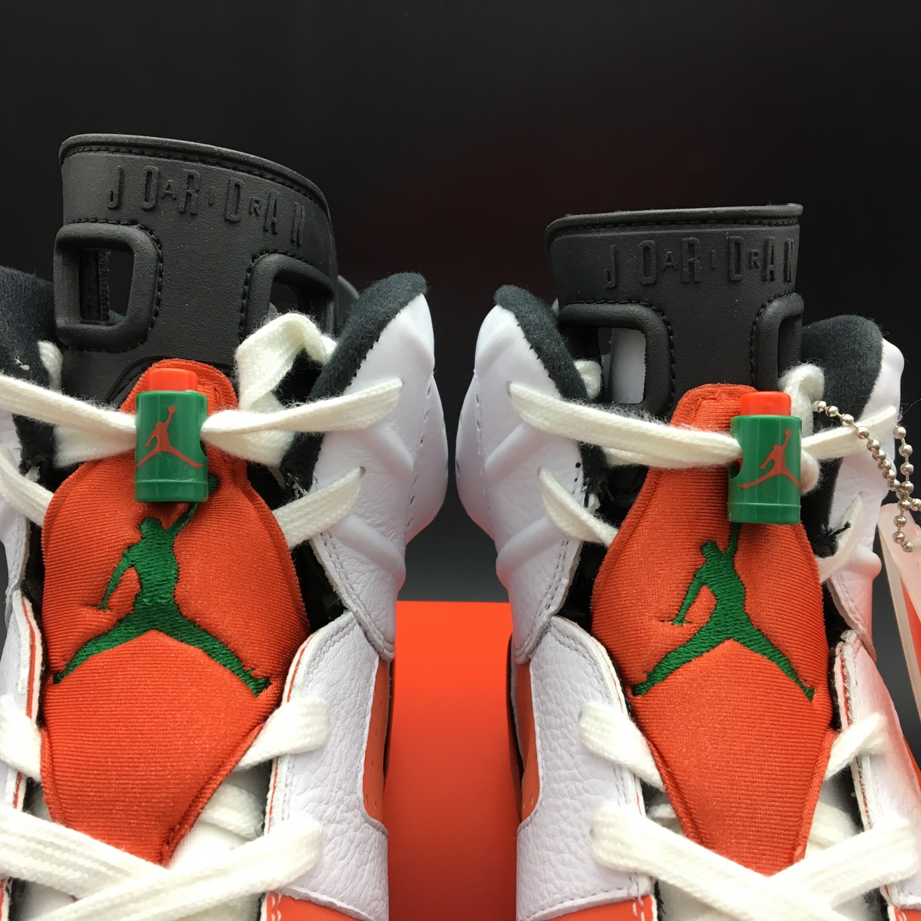 AIR JORDAN 6 RETRO NRG G8RD "GATORADE" orange mens 384664-145