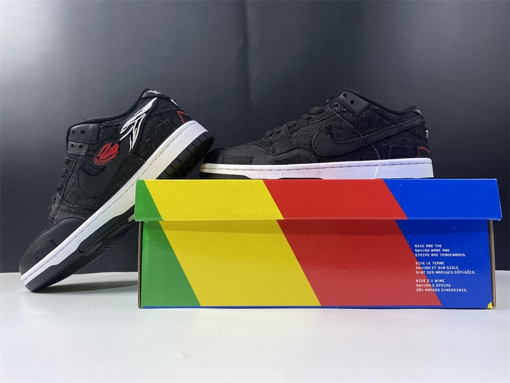 Wasted Youth x Nike Dunk SB Low “Black” DD8386-001