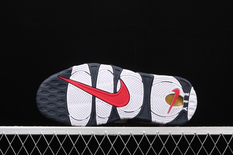 Nike Air More Uptempo “Olympic” White/Midnight Navy  414962-104