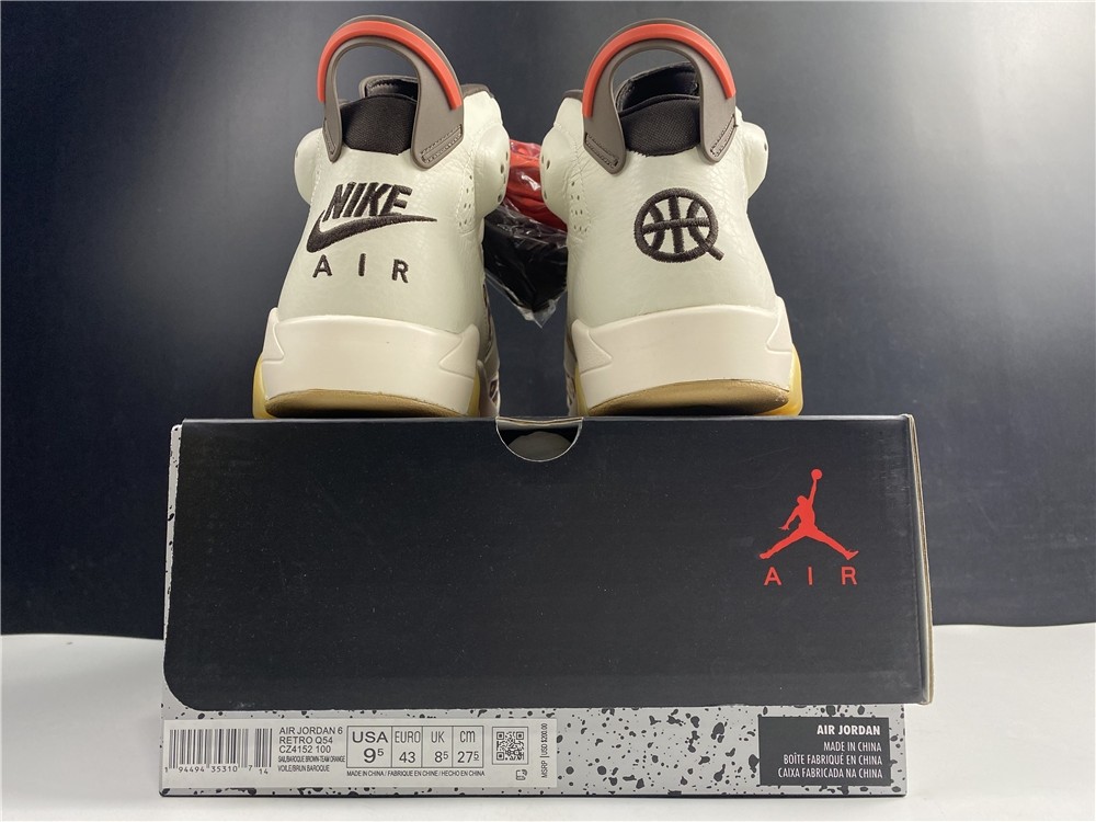 Air Jordan 6 “Quai 54” CZ4152-100