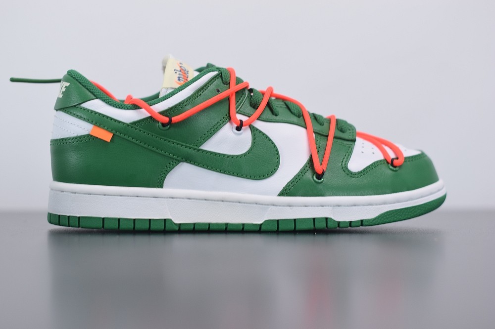 OFF-WHITE x Nike Dunk Low  green white CT0856-100