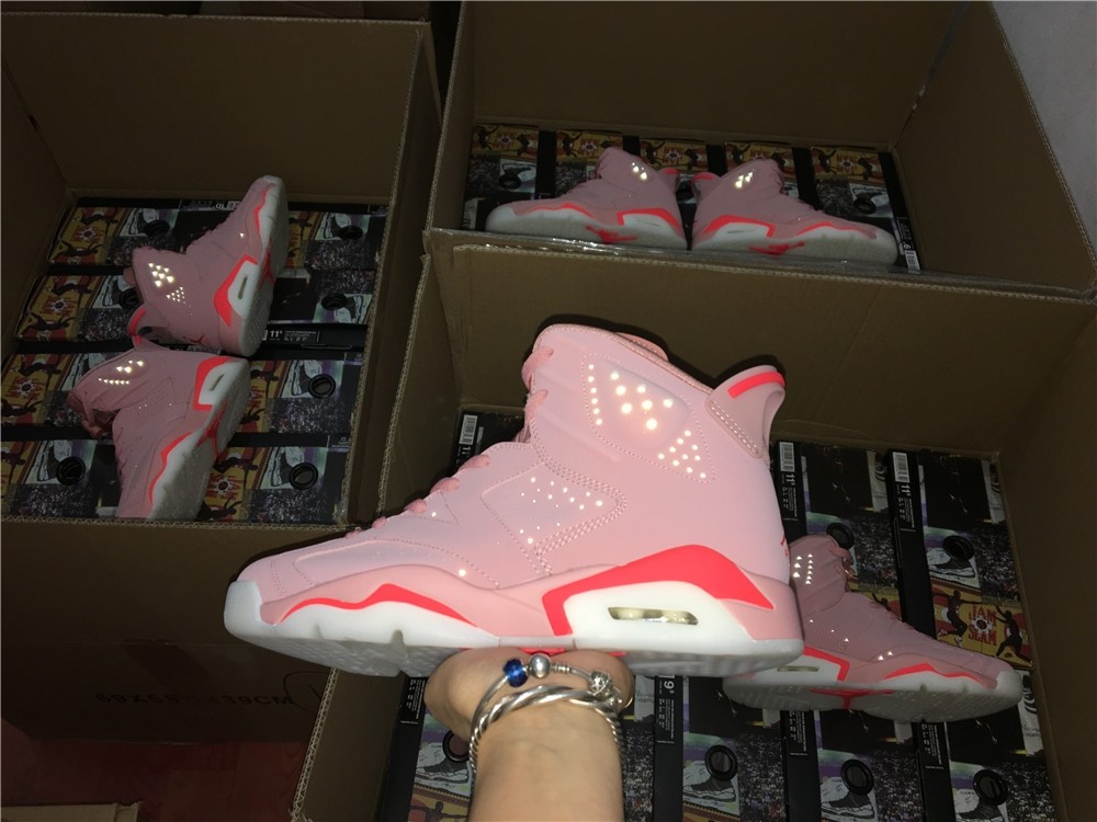 AIR JORDAN 6 "MILLENNIAL PINK" mens 384664-031