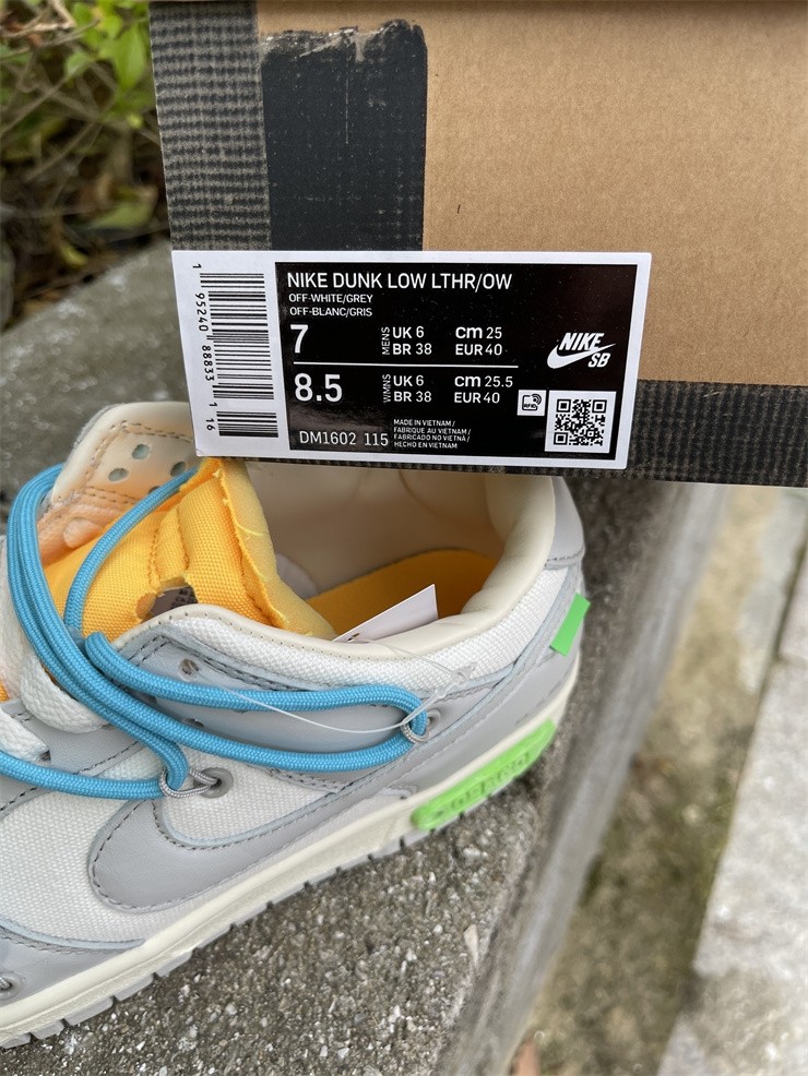 Off-White x Nike Dunk Low DM1602-115
