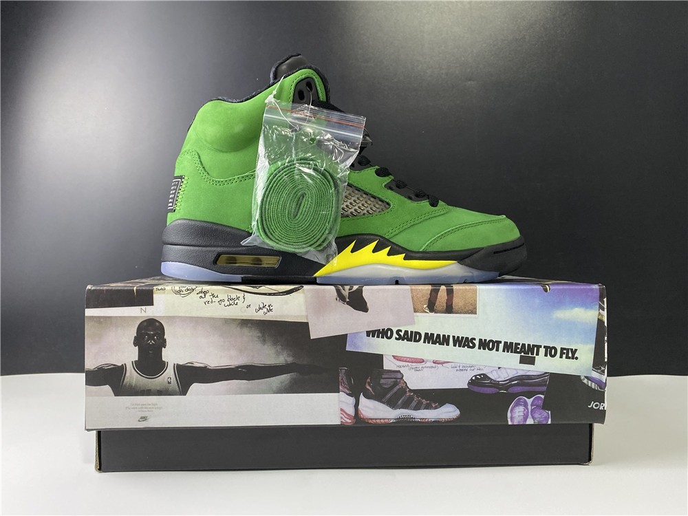 Air Jordan 5 “Oregon” DUCK GREEN CK6631-307