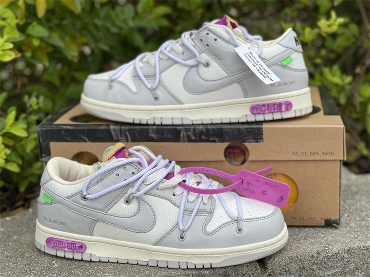 OFF-WHITE x Futura x Nike Dunk Low DM1602-118