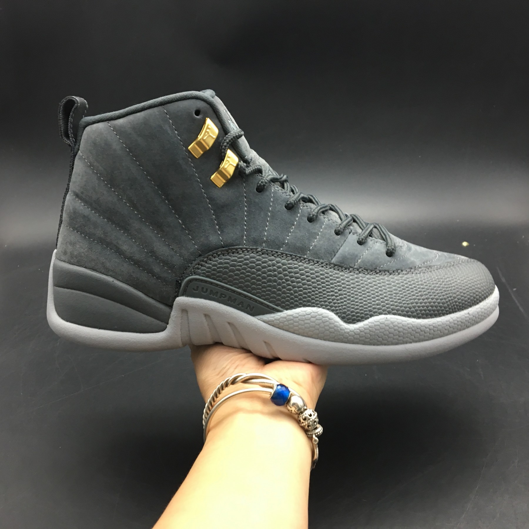 AIR JORDAN 12 RETRO "DARK GREY" 130690-005