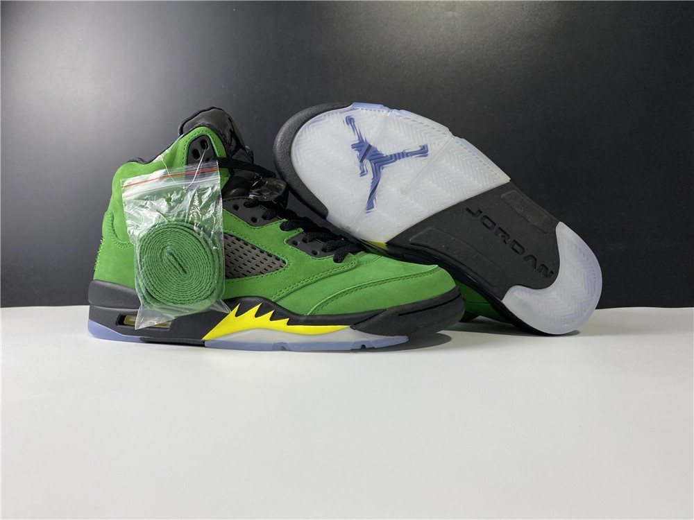Air Jordan 5 “Oregon” DUCK GREEN CK6631-307