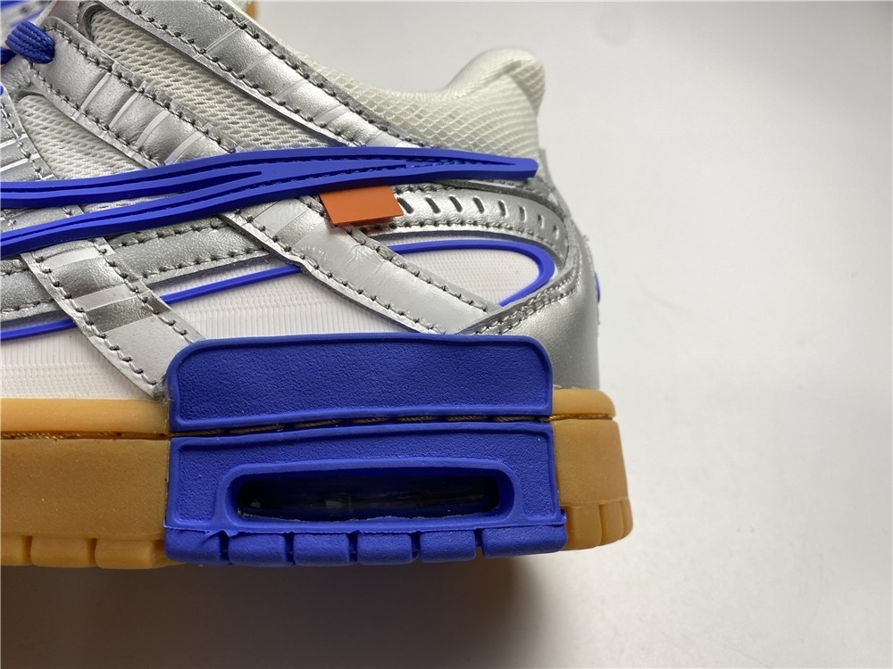OFF-WHITE x Nike Air Rubber Dunk “University Blue” CU6015-100