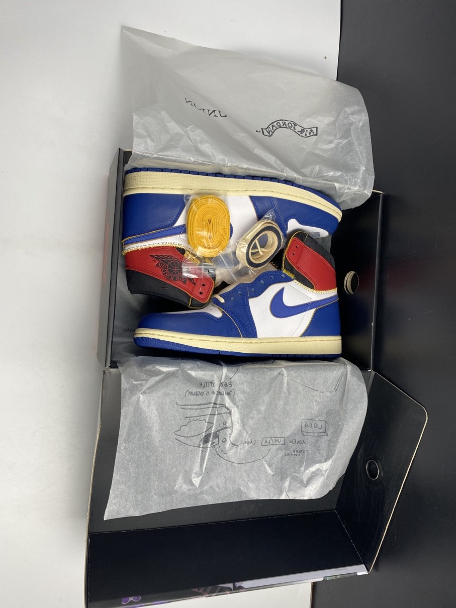 Air Jordan 1 Retro High Union Los Angeles Blue  OG NRG BV1300-146