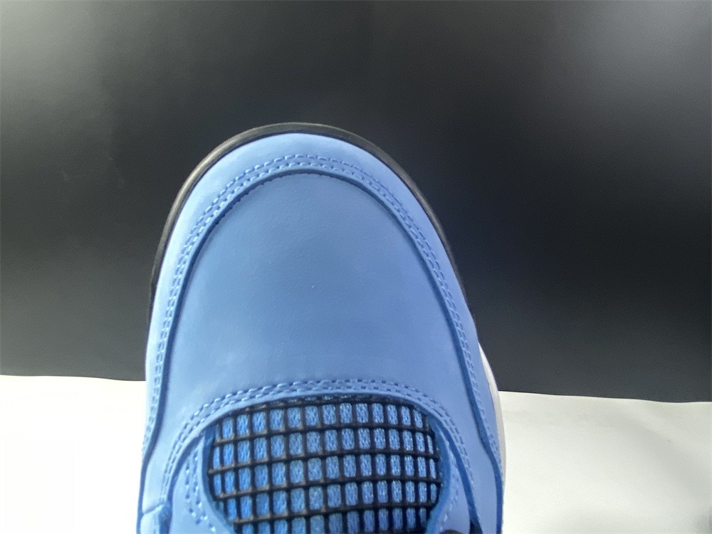 Travis Scott x Air Jordan 4 “Houston Oilers”  University Blue 308497-406