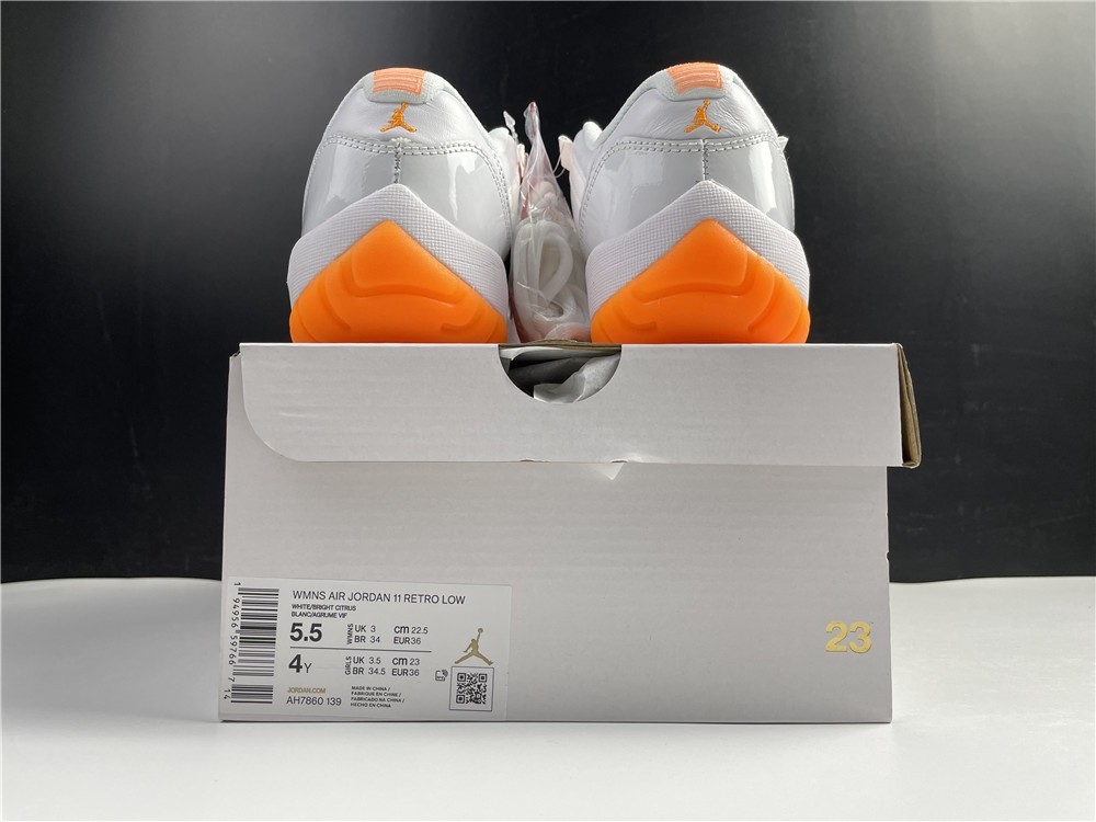 Air Jordan 11 Low WMNS “Citrus" AH7860-139 Y
