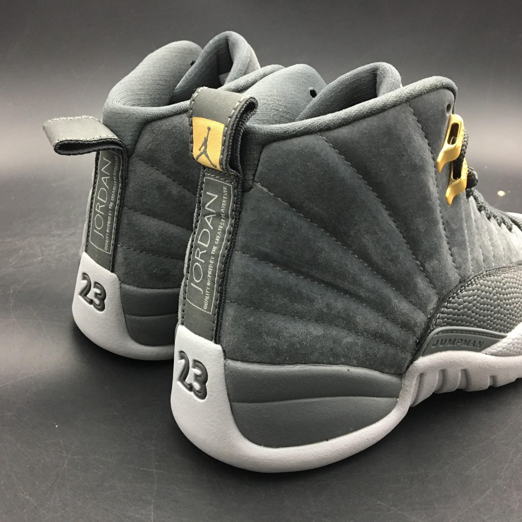 AIR JORDAN 12 RETRO "DARK GREY" 130690-005