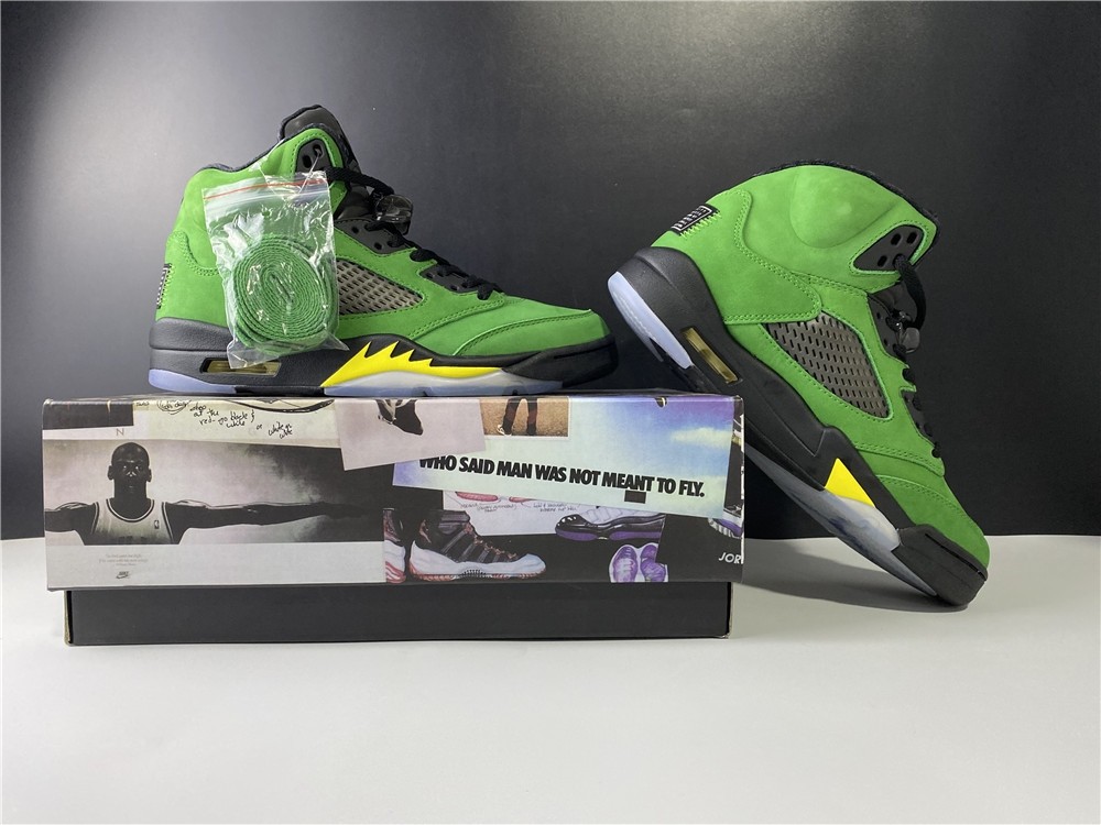 Air Jordan 5 “Oregon” DUCK GREEN CK6631-307