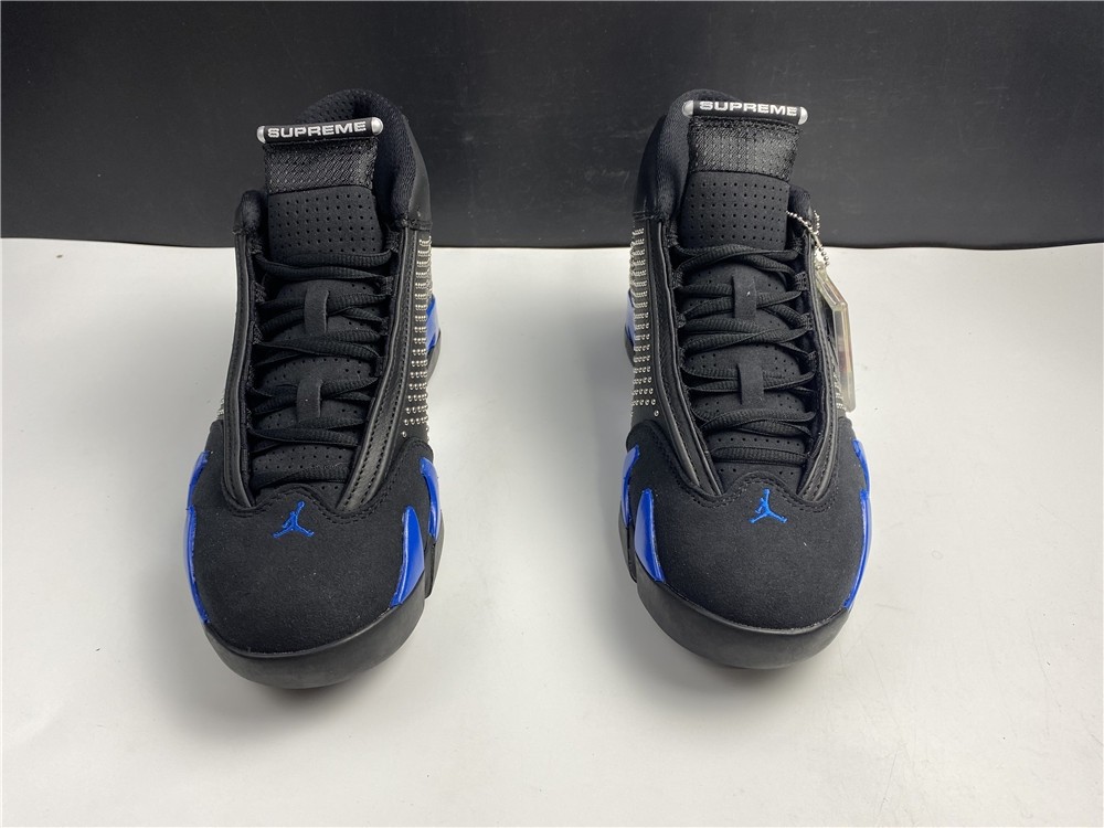 S*p*e Air Jordan 14 Black Varsity Royal BV7630-004