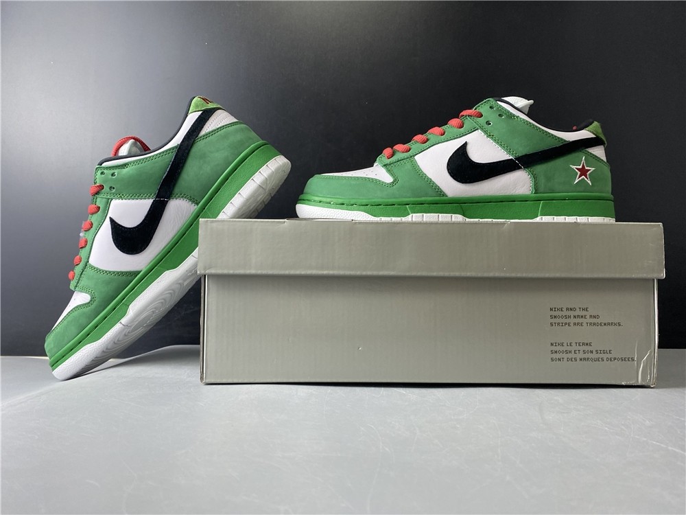 Nike Dunk Low Pro SB  heineken 304292-302