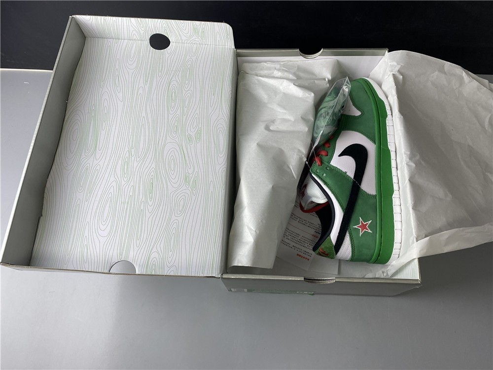 Nike Dunk Low Pro SB  heineken 304292-302
