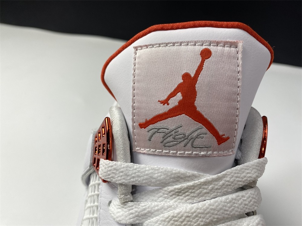 Air Jordan 4 Retro “Pure Money” Orange Metallic CT8527-118