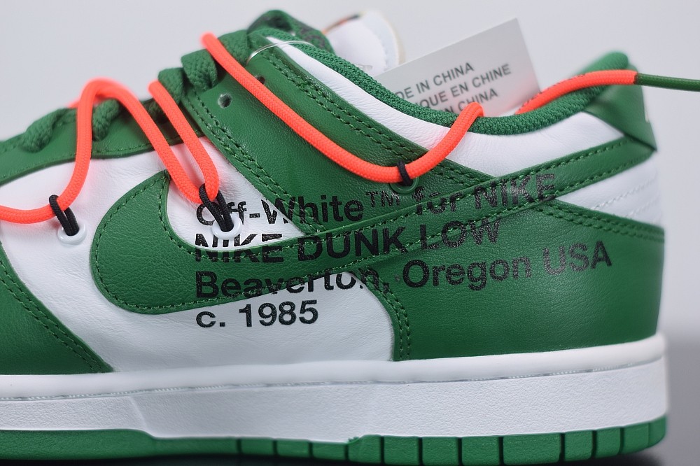 OFF-WHITE x Nike Dunk Low  green white CT0856-100