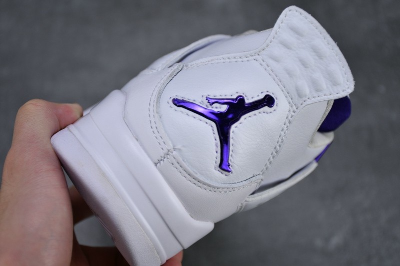 Air Jordan 4 Retro “Pure Money” white purple CT8527-115