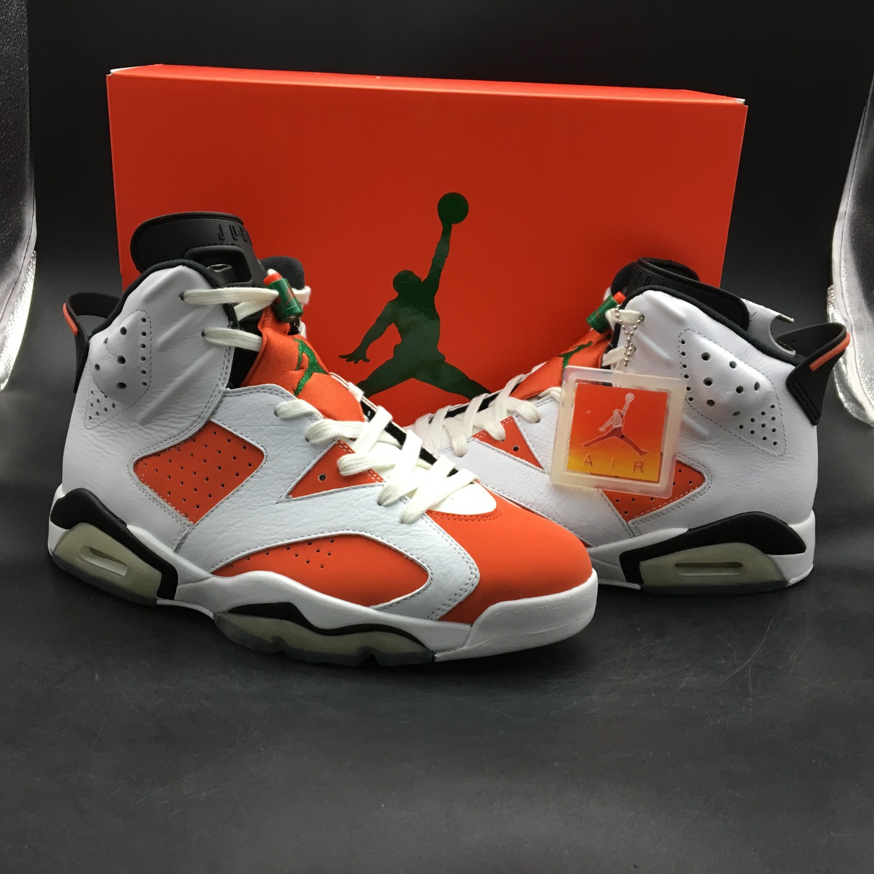AIR JORDAN 6 RETRO NRG G8RD "GATORADE" orange mens 384664-145
