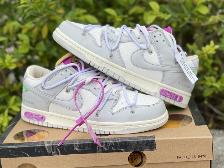 OFF-WHITE x Futura x Nike Dunk Low DM1602-118