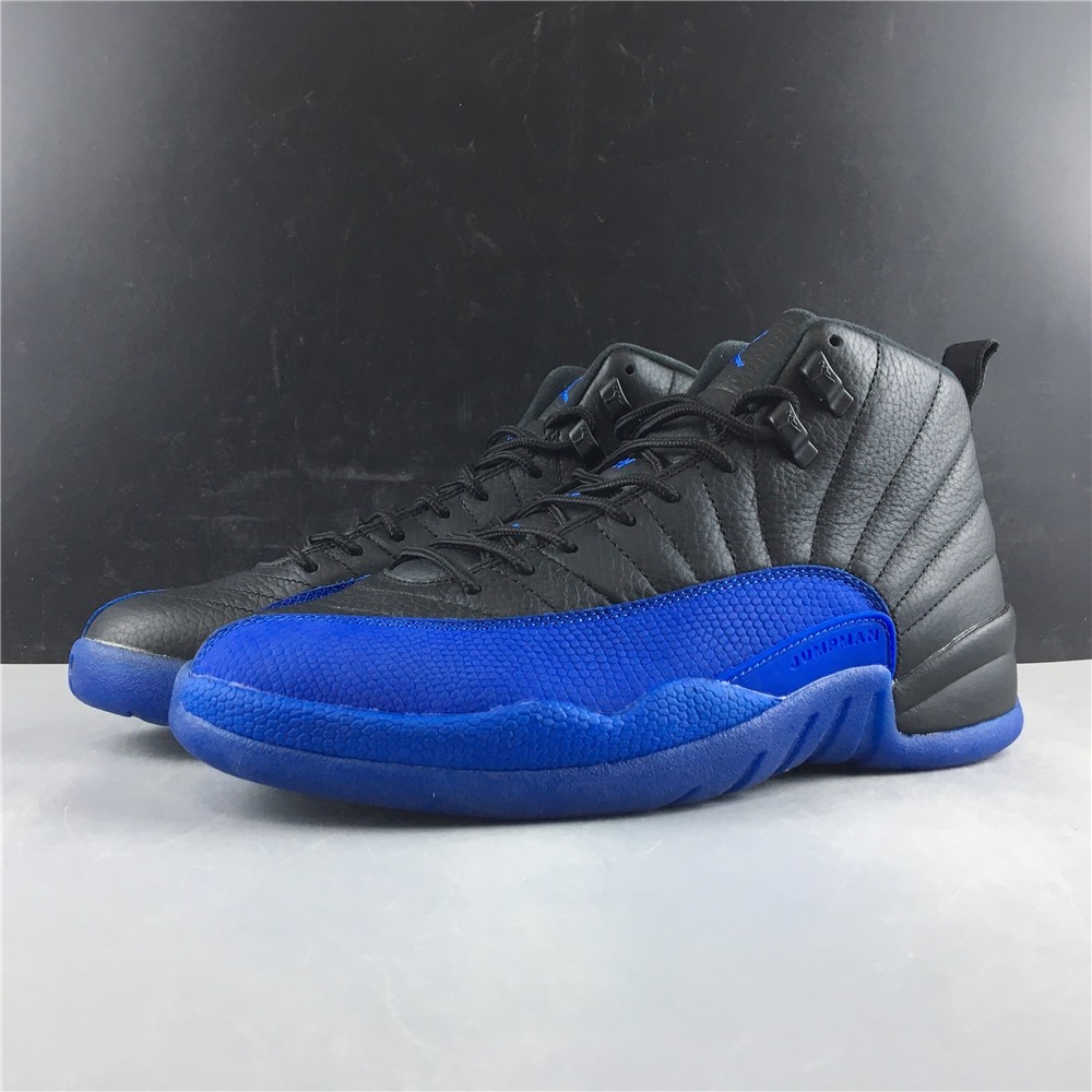 Air Jordan 12 Black Game Royal 130690-014
