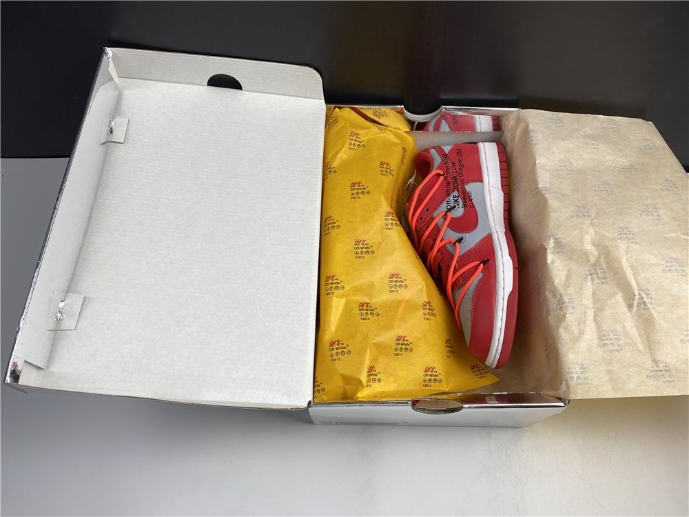 Nike Dunk Low Off-White University Red  CT0856-600