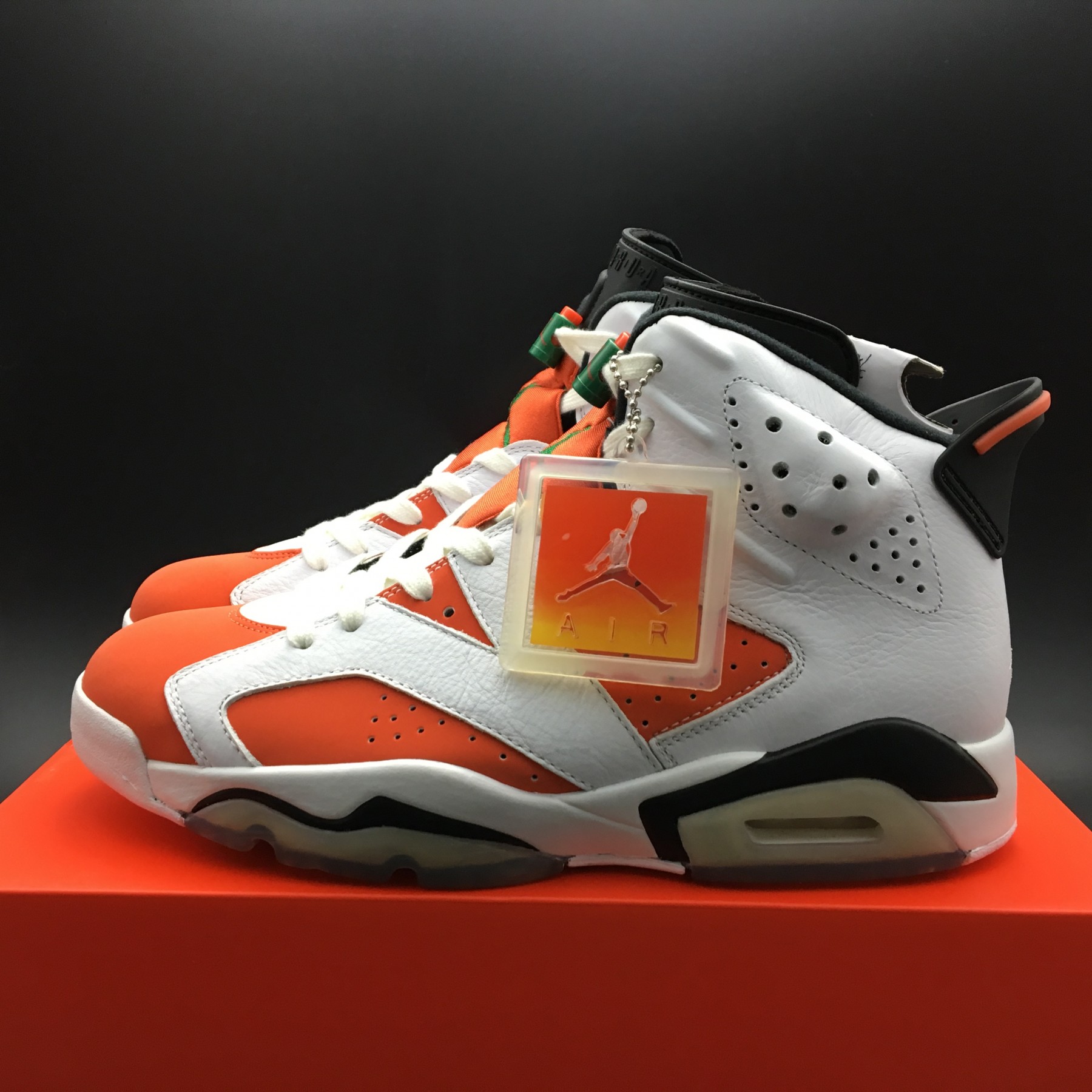 AIR JORDAN 6 RETRO NRG G8RD "GATORADE" orange mens 384664-145