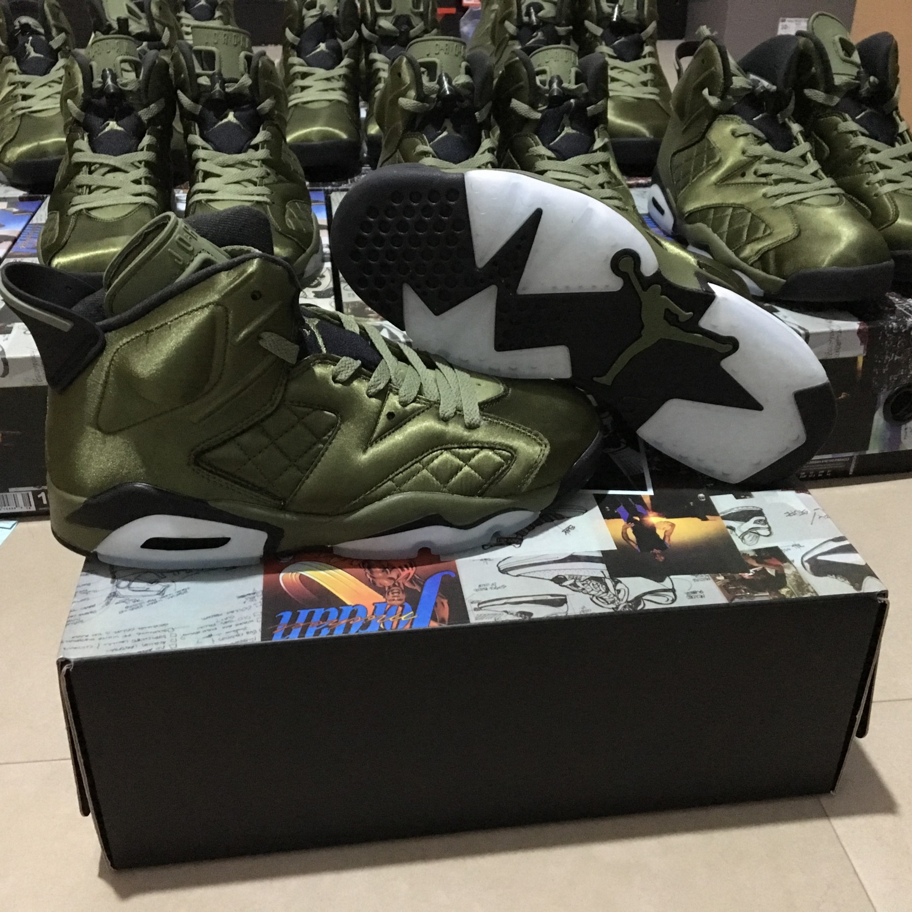 Air Jordan 6 Pinnacle Saturday Night mens AH4614-303