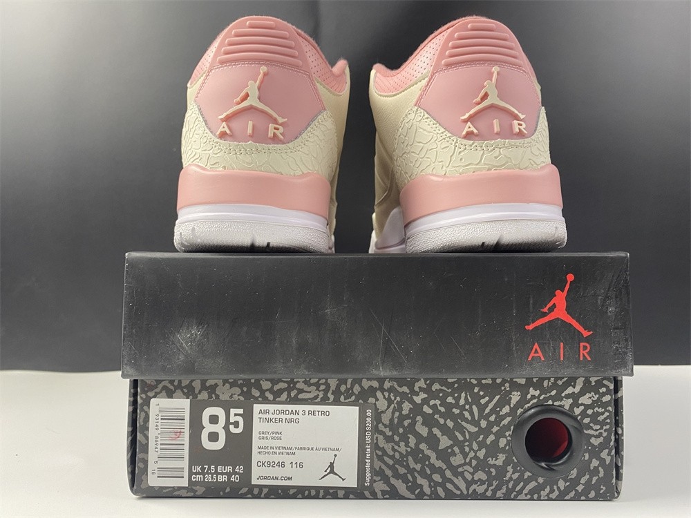 Air Jordan 3 WMNS “Rust Pink” CK9246-116