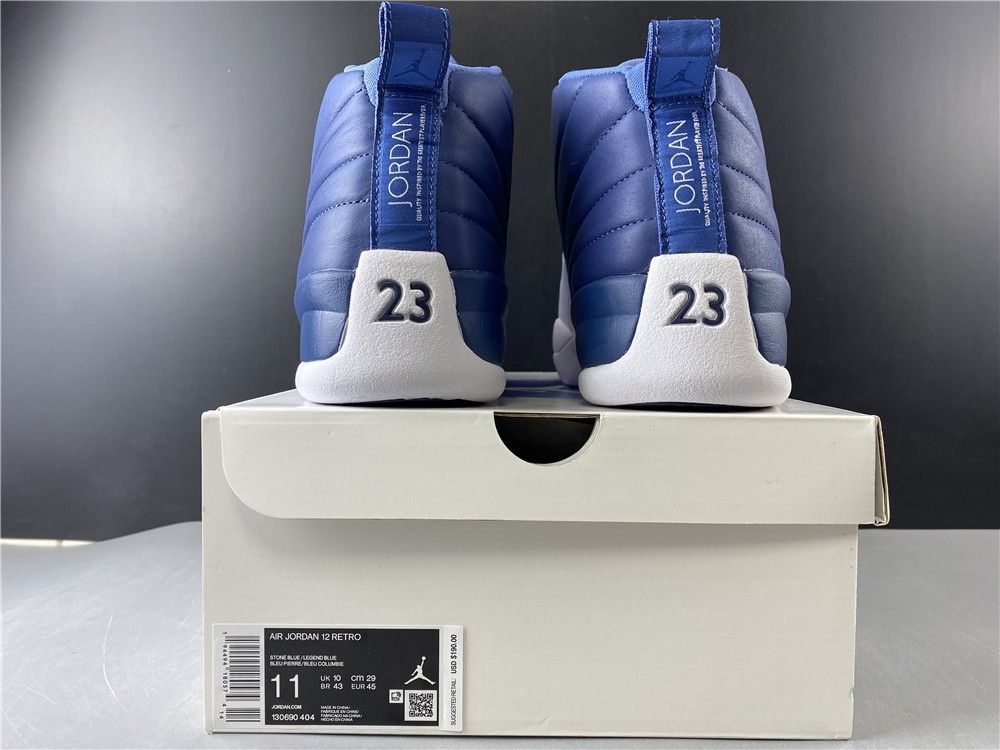 Air Jordan 12 Retro "Stone Blue" 130690-404