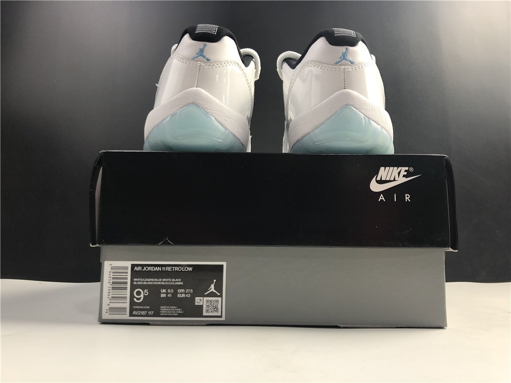 Air Jordan 11 Low”Legend Blue“ AV2187-117