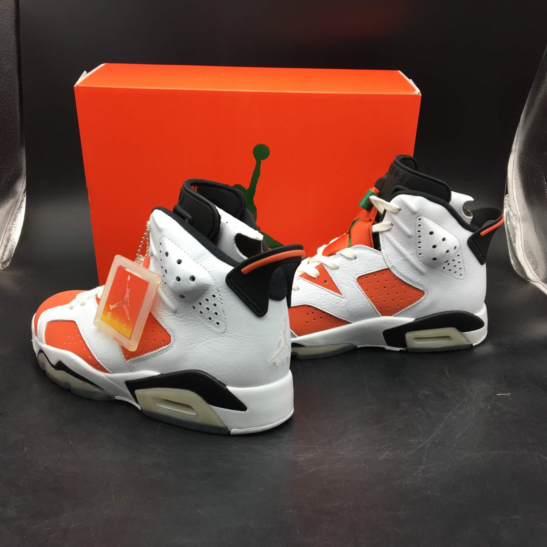 AIR JORDAN 6 RETRO NRG G8RD "GATORADE" orange mens 384664-145