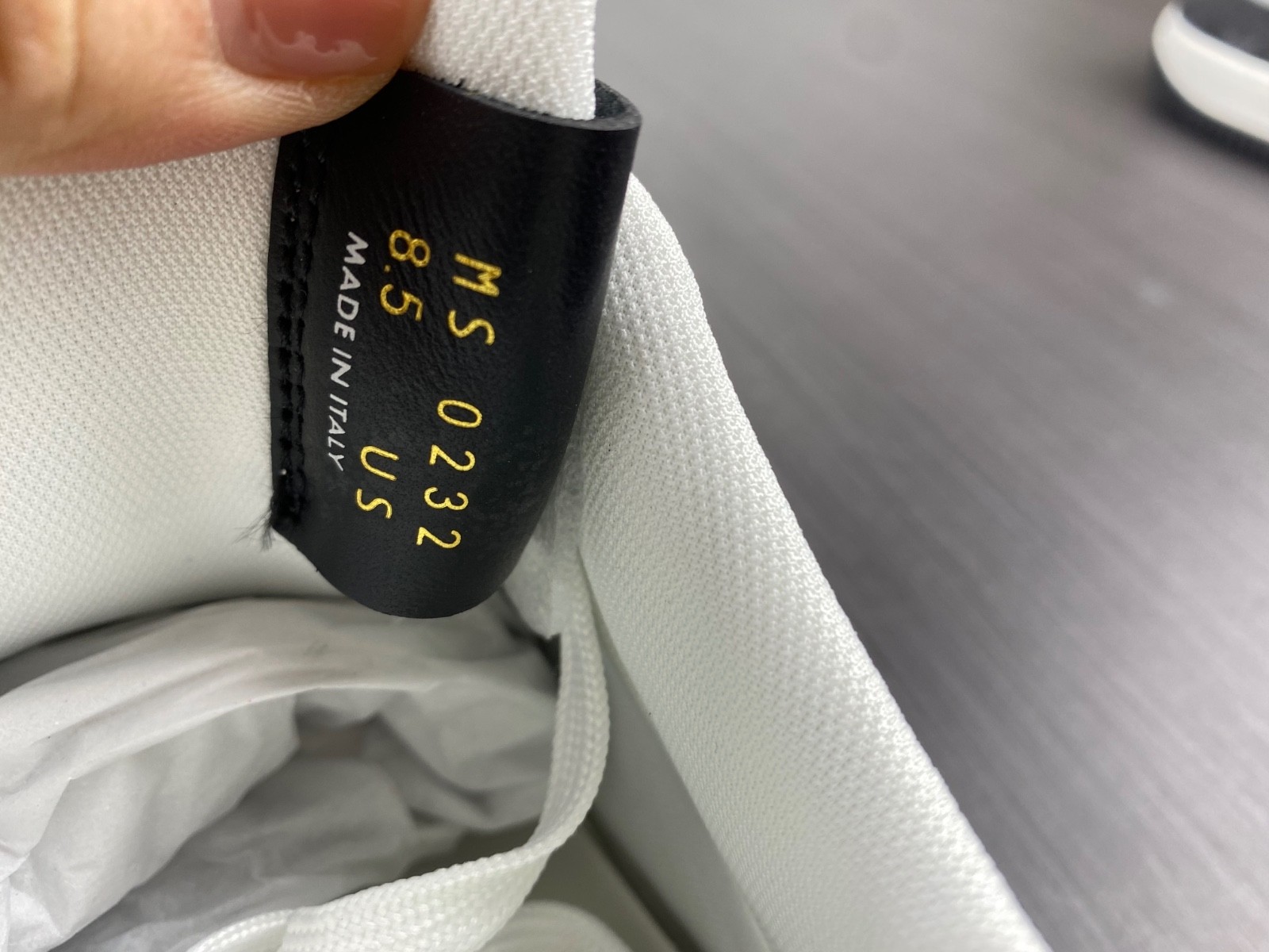 L-V x Nike Air Force 1  black and white. MS0232
