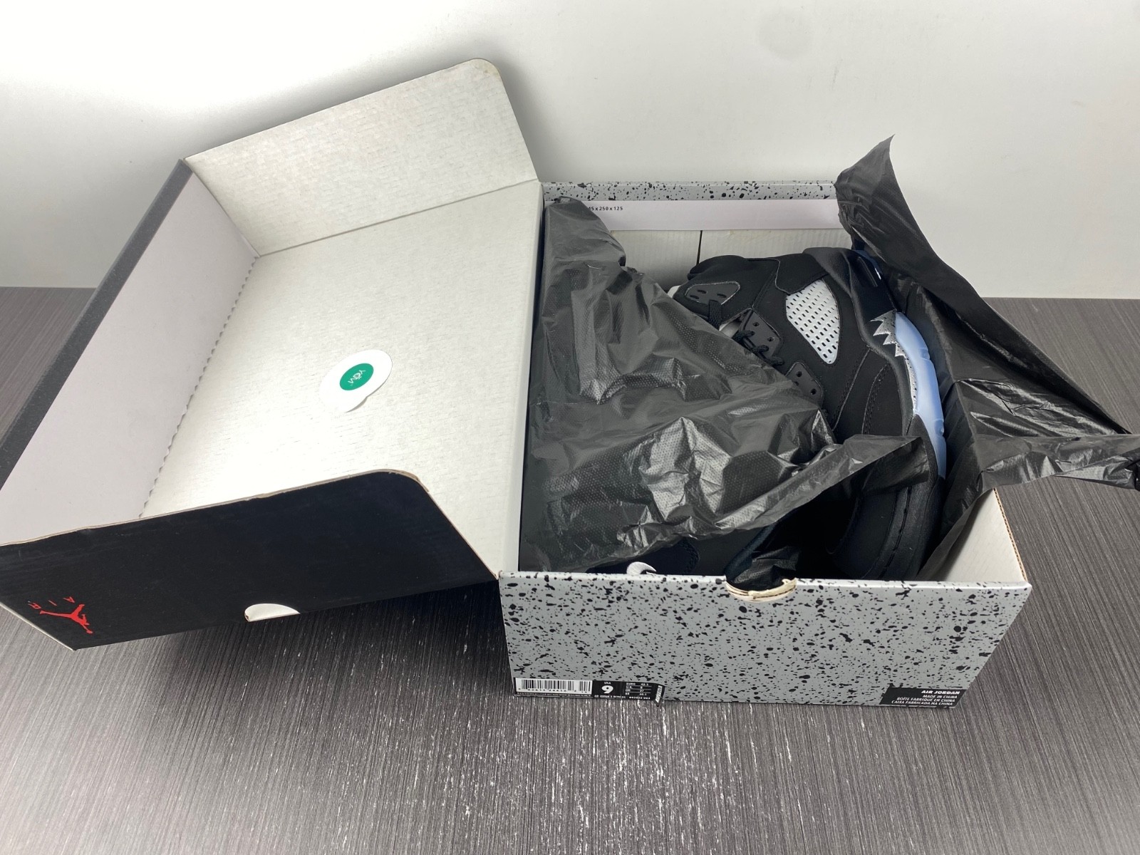 air Jordan 5 Retro Black Metallic 845035-003