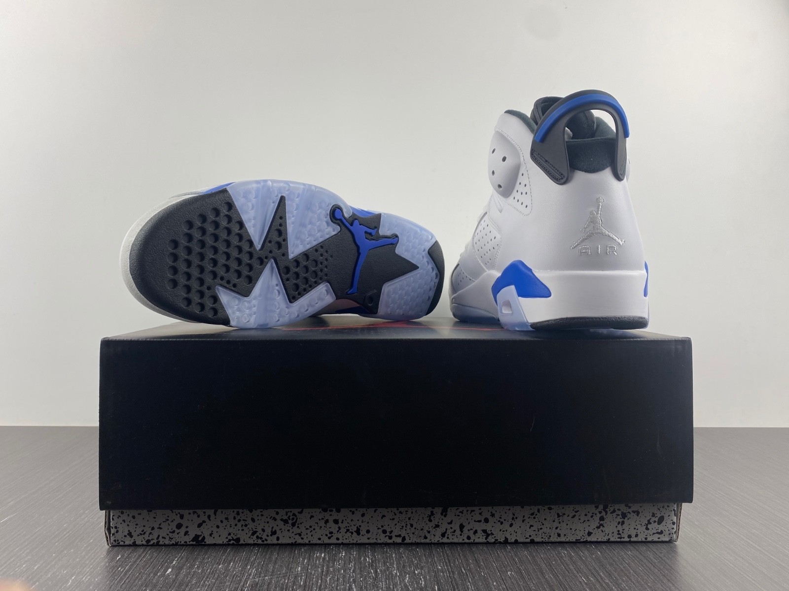 Air Jordan 6 Retro Sport Blue - 384664-107
