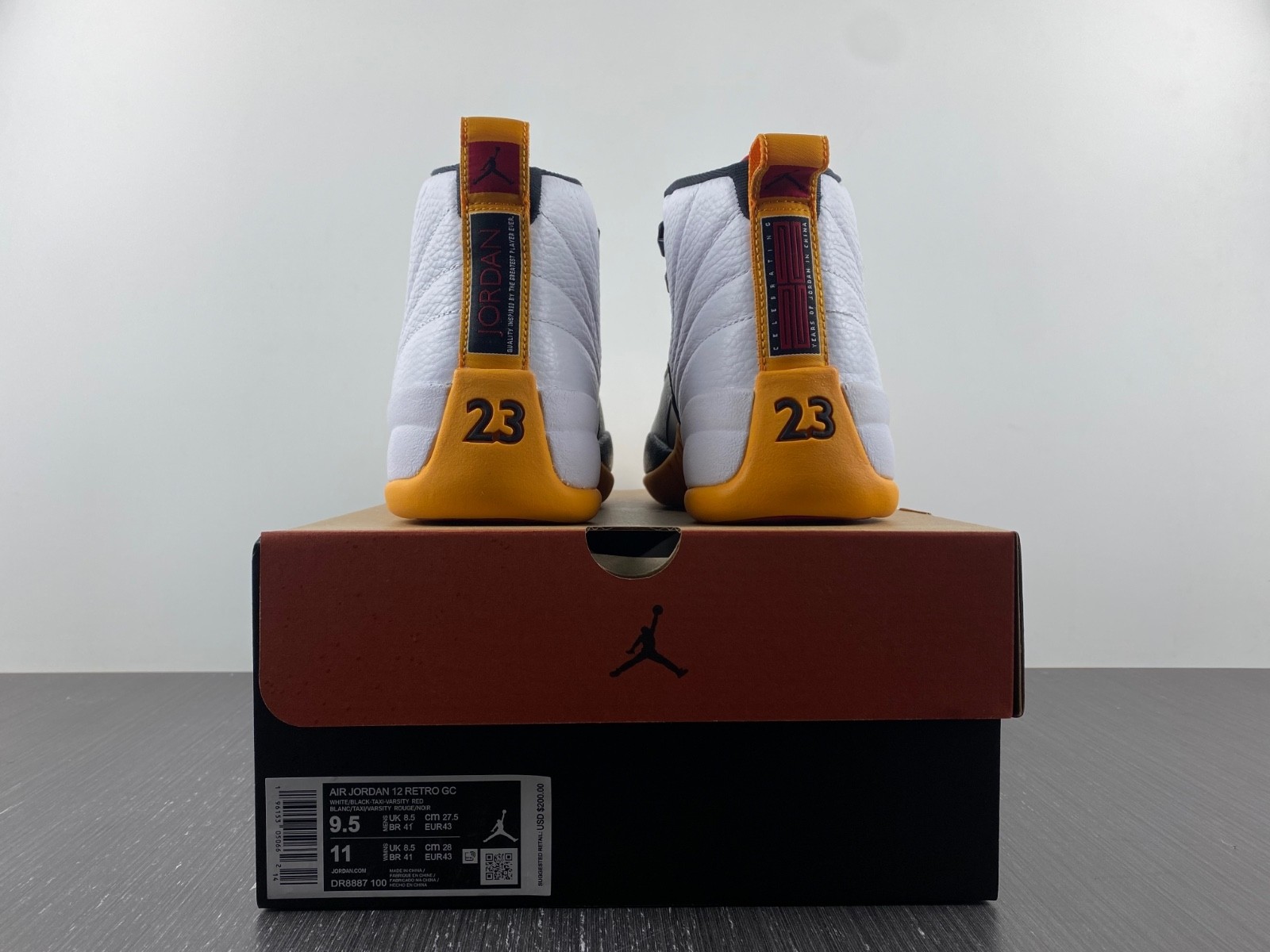 Air Jordan 12 25 Years In China DR8887-100