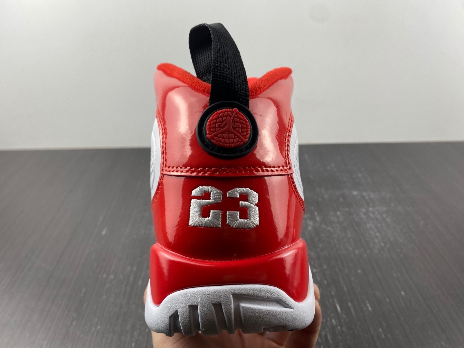 Air Jordan 9 Retro White Gym Red - 302370-160