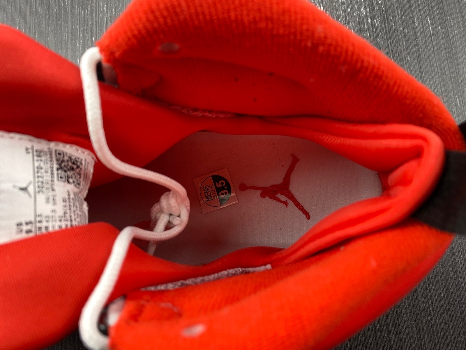 Air Jordan 9 Retro White Gym Red - 302370-160