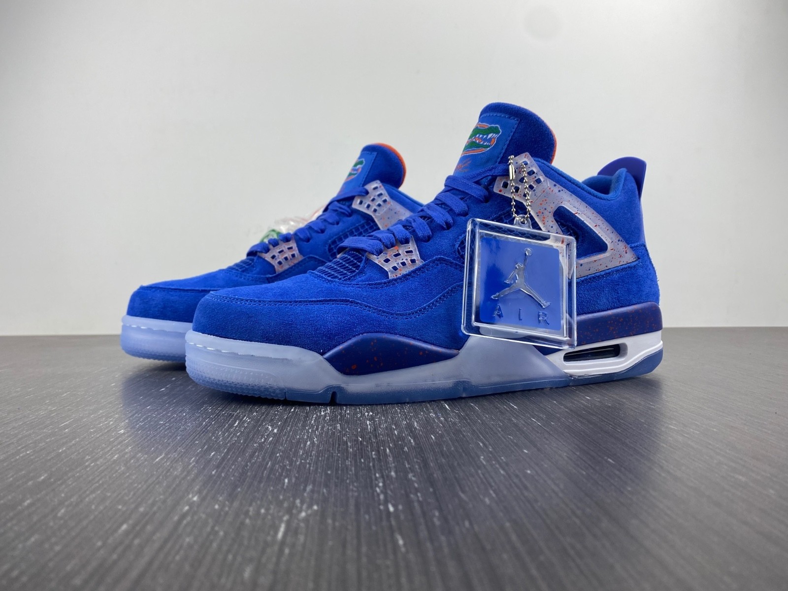 Air Jordan 4 Retro Game Royal UNI Orange White AJ4-1032111