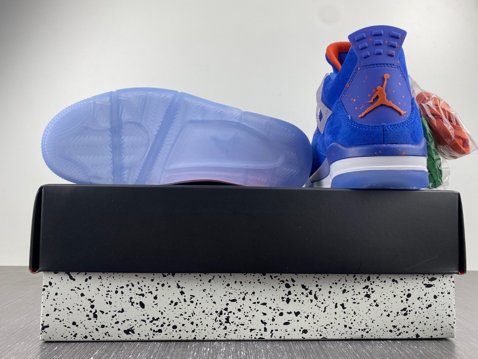 Air Jordan 4 Retro Game Royal UNI Orange White AJ4-1032111