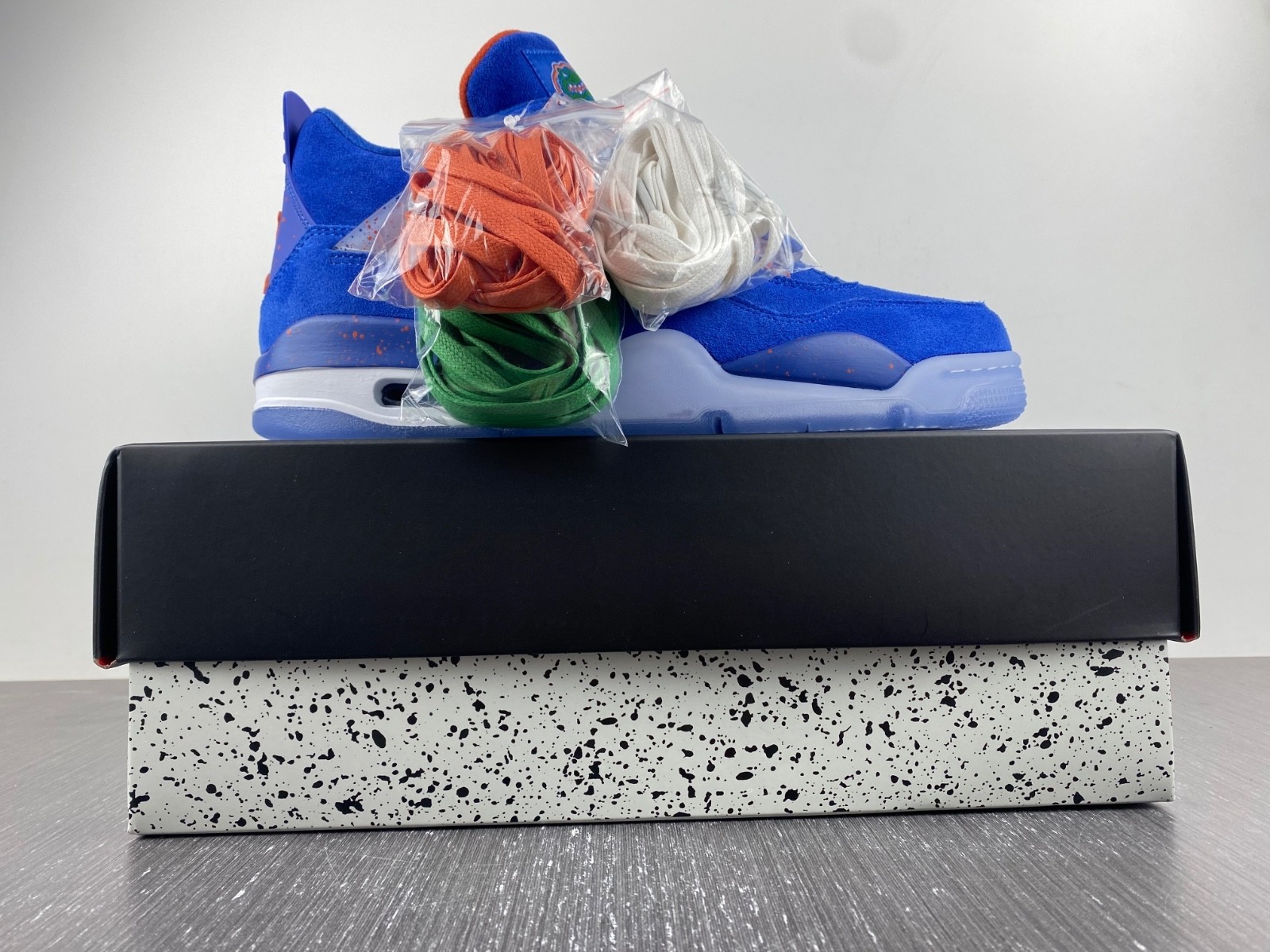 Air Jordan 4 Retro Game Royal UNI Orange White AJ4-1032111