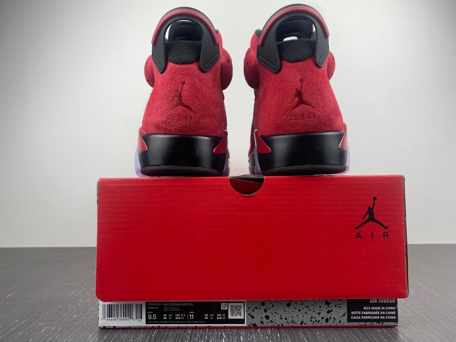 Air Jordan 6 Toro Varsity Red CT8529-600