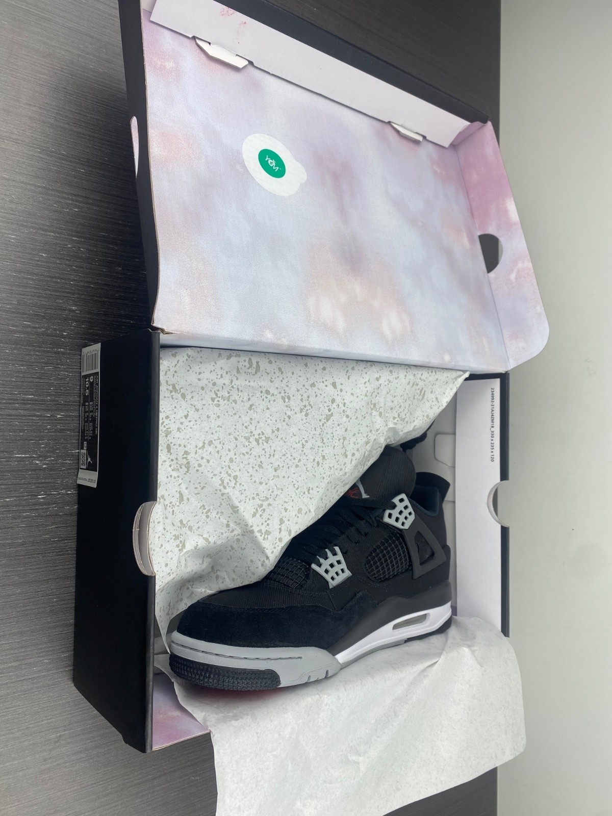 Air Jordan 4 Black Canvas DH7138-006